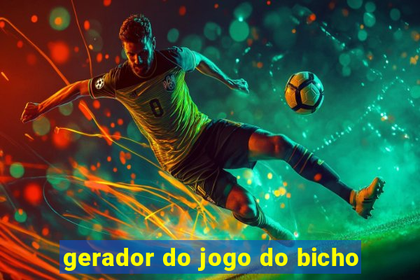 gerador do jogo do bicho